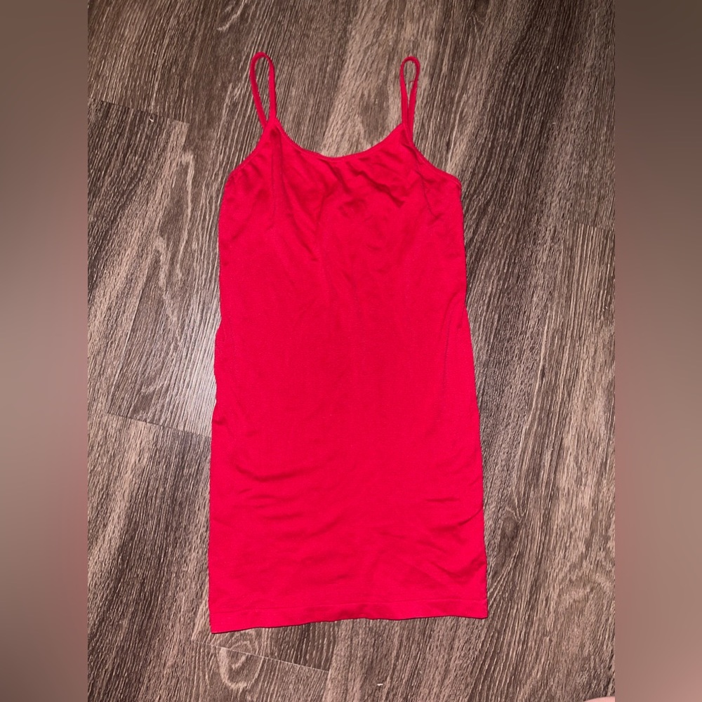 F&F Red Stretchy Tank Camisole